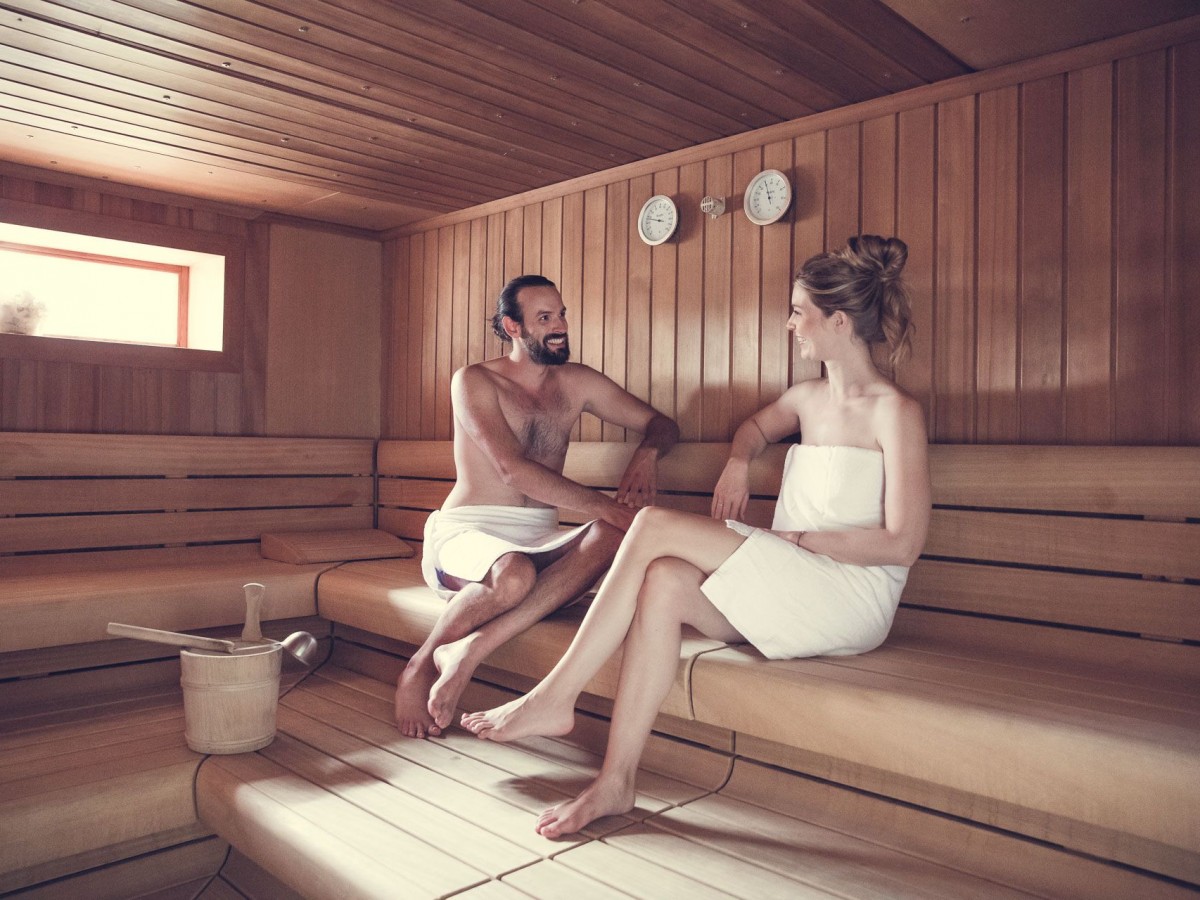 Relaxing hours at the wellness and spa area